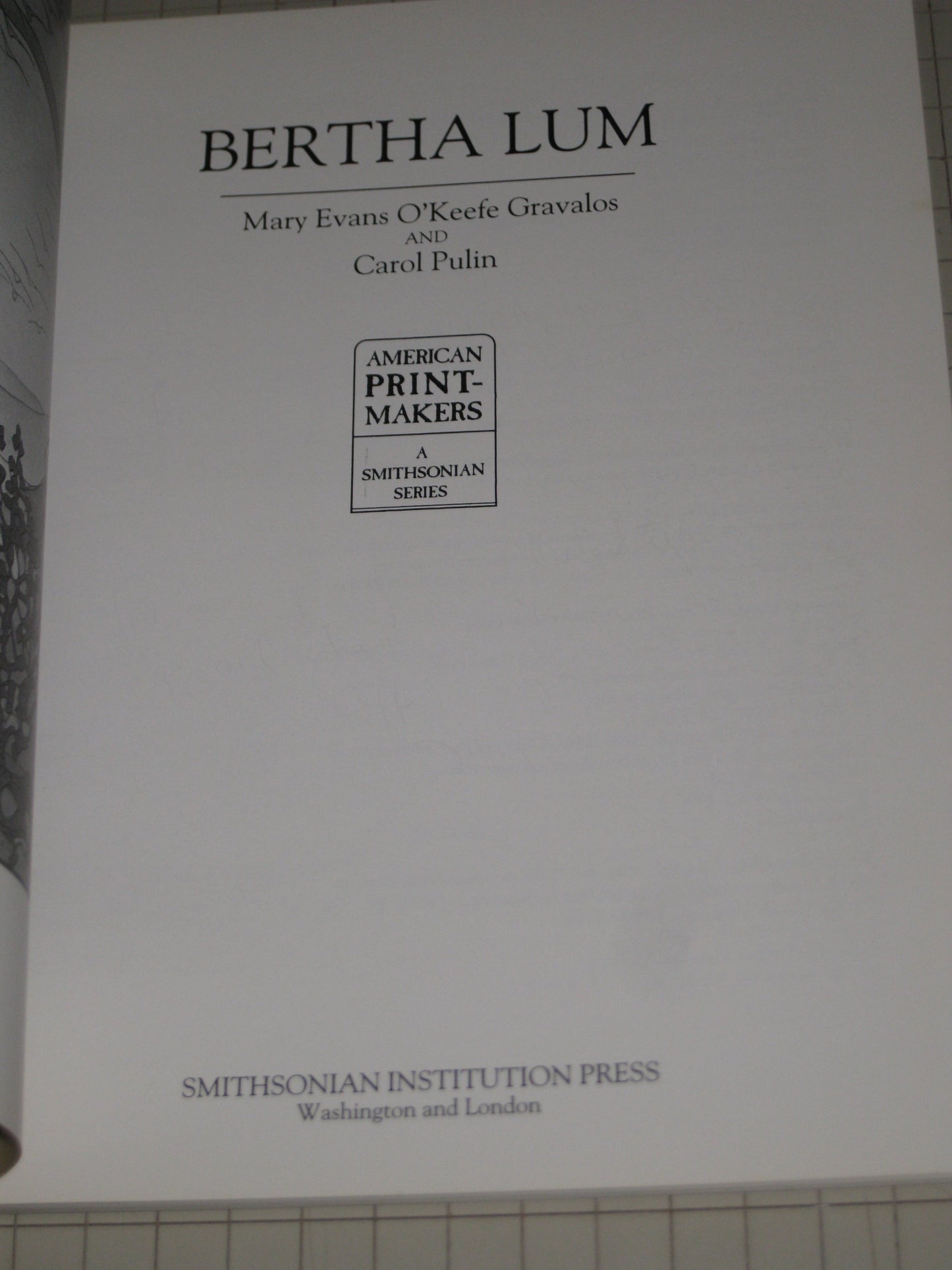 Bertha Lum (American Printmakers: A Smithsonian Series)