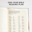 CSB Notetaking Bible, Hosanna Revival Edition, Lake Cloth Over Board, Black Letter, Single-Column, Journaling Space, Reading Plan, Easy-to-Read Bible Serif Type