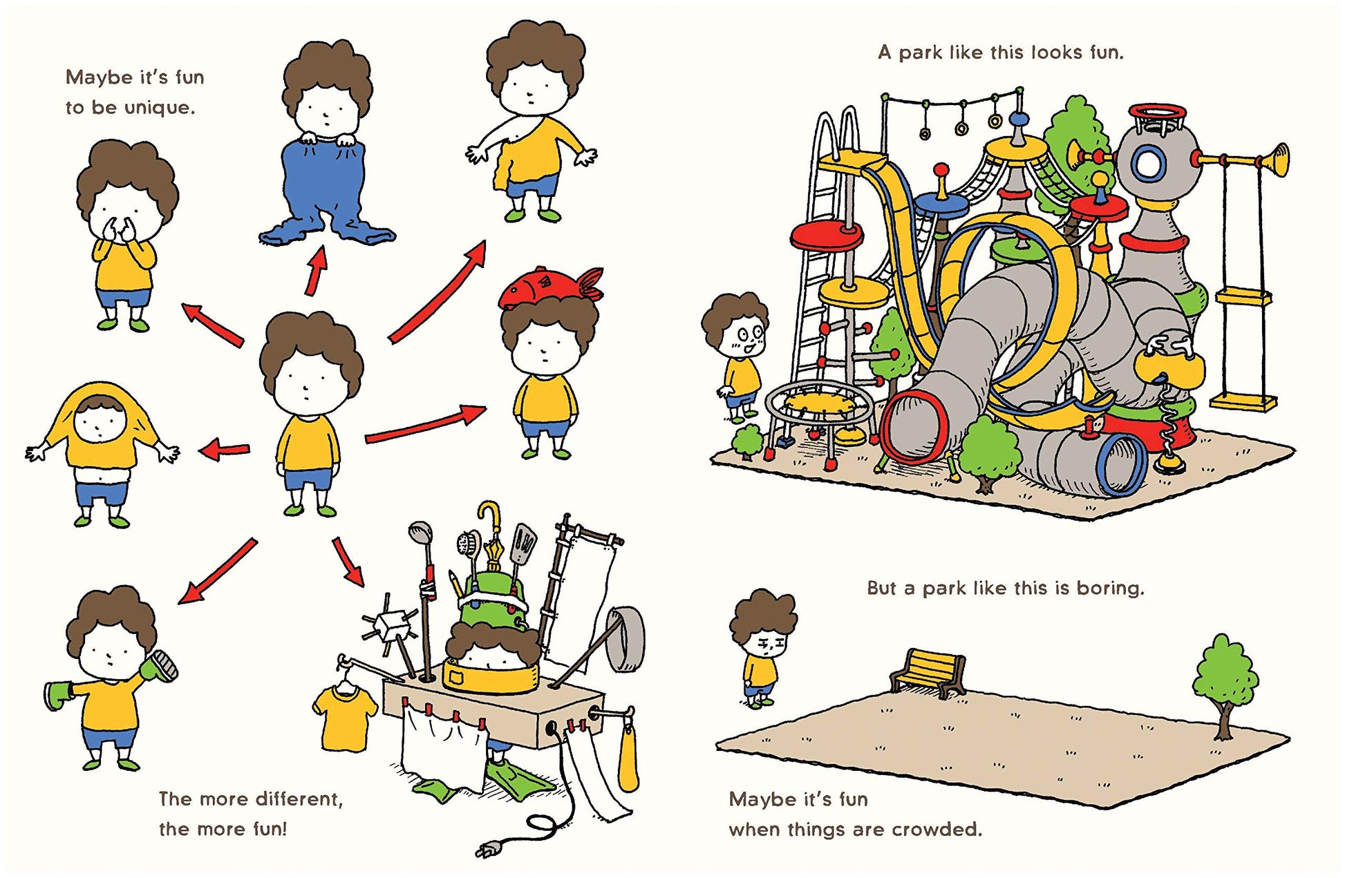 The Boring Book: (Childrens Book about Boredom, Funny Kids Picture Book, Early Elementary School Story Book)