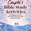 Couple's Bible Study Activities: 70 Engaging Activities to Connect With Your Faith and Each Other