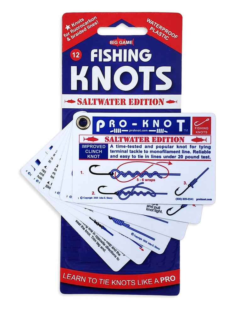 Pro-Knot Saltwater Fishing Knots - Waterproof Plastic Knot C