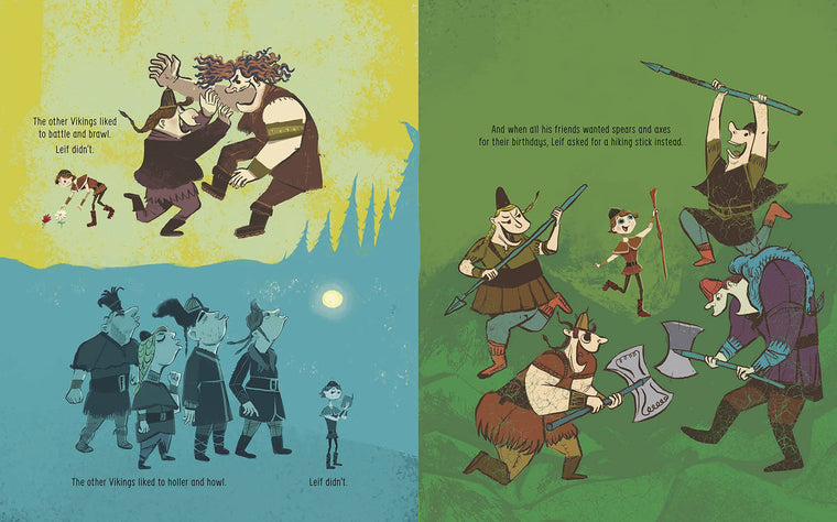 The Hiking Viking — back cover