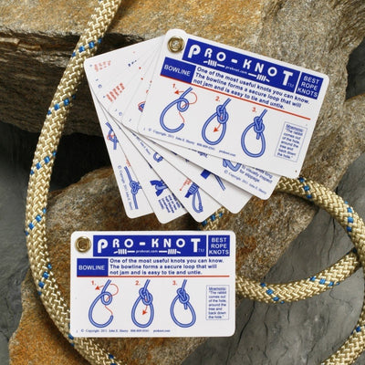 Pro-Knot Outdoor Knots - Portable Waterproof Knot Book