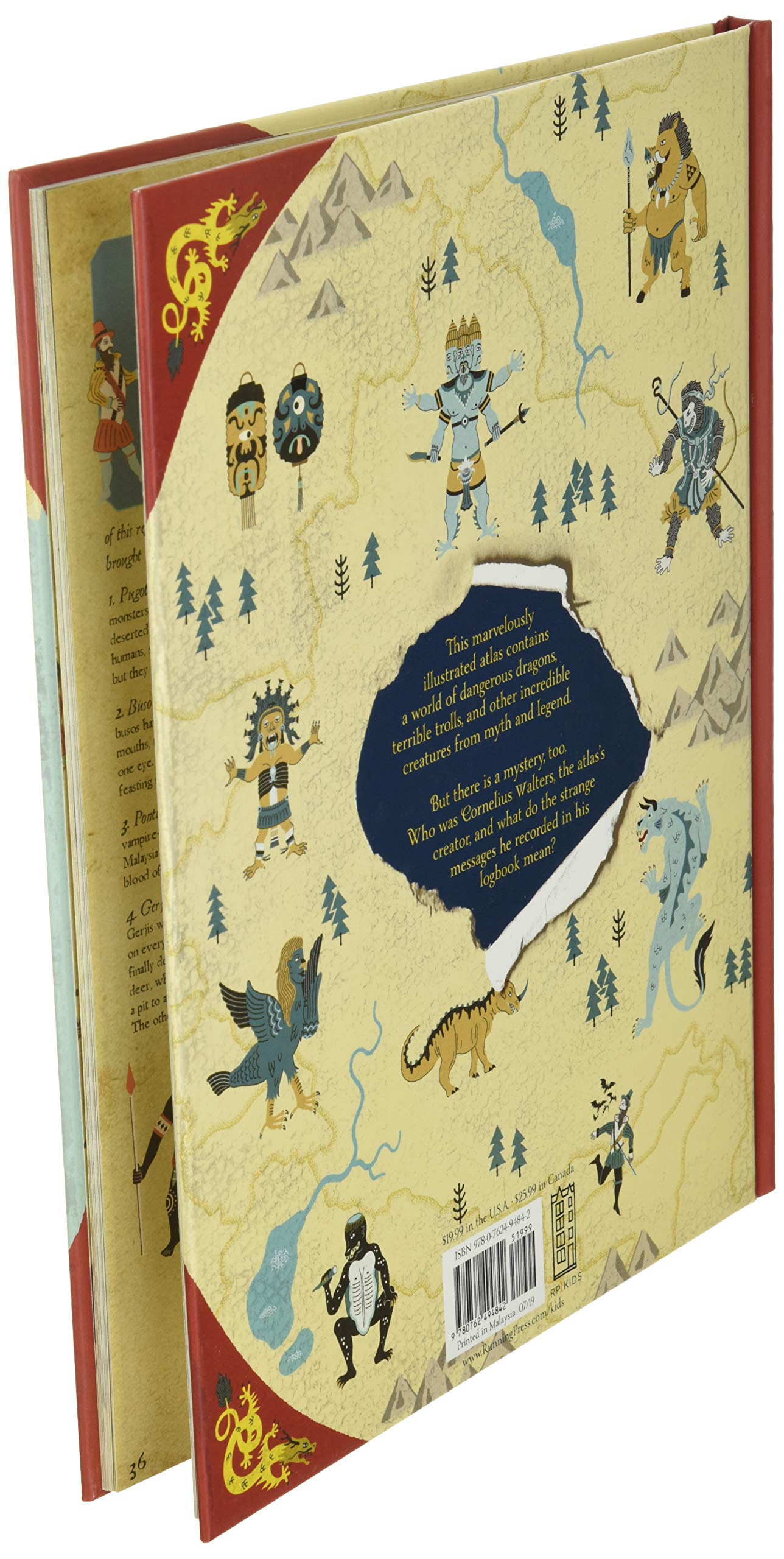 The Atlas of Monsters: Mythical Creatures from Around the World