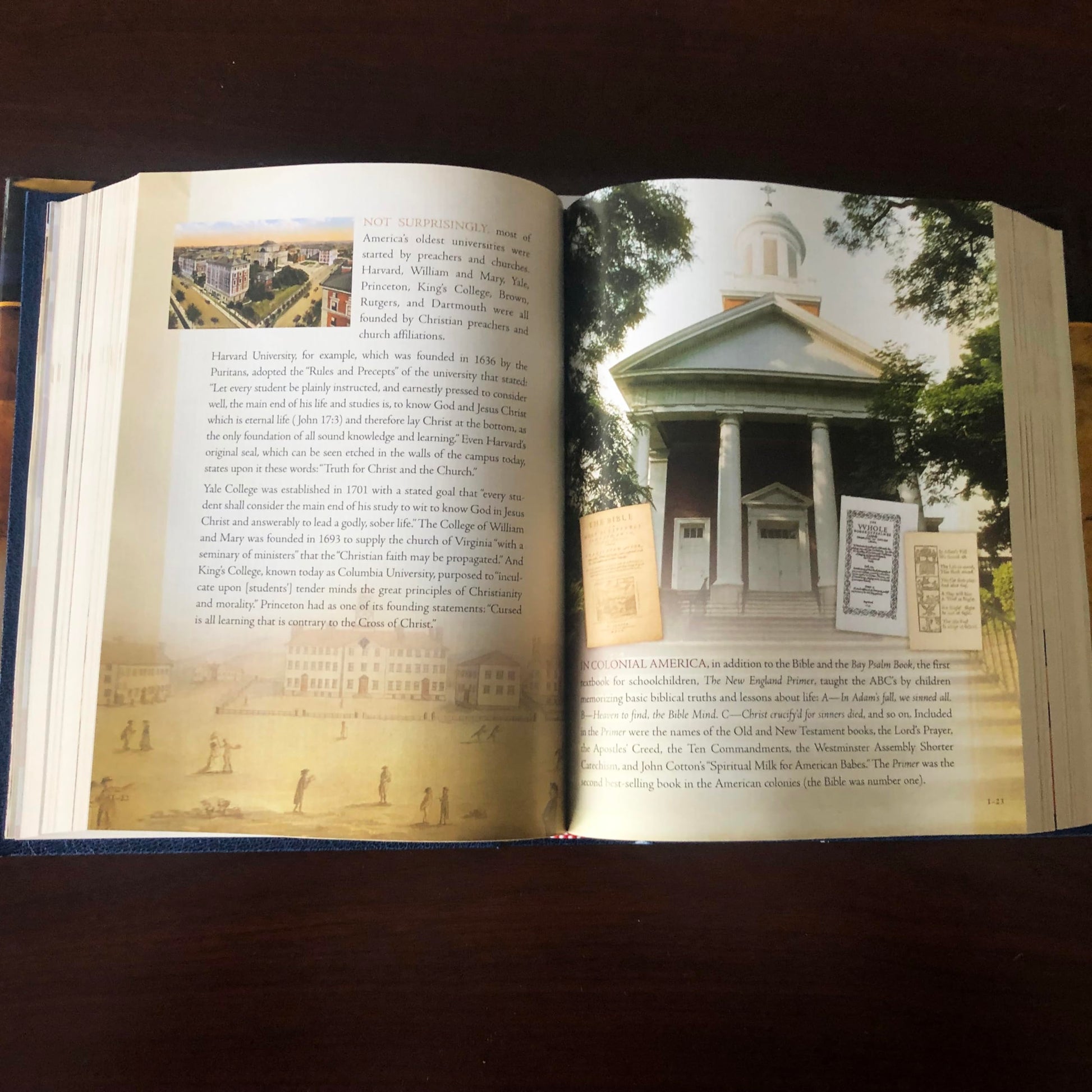 The NKJV, American Patriot's Bible, Hardcover: The Word of God and the Shaping of America - Printed in the USA: The Word of God and the Shaping of America