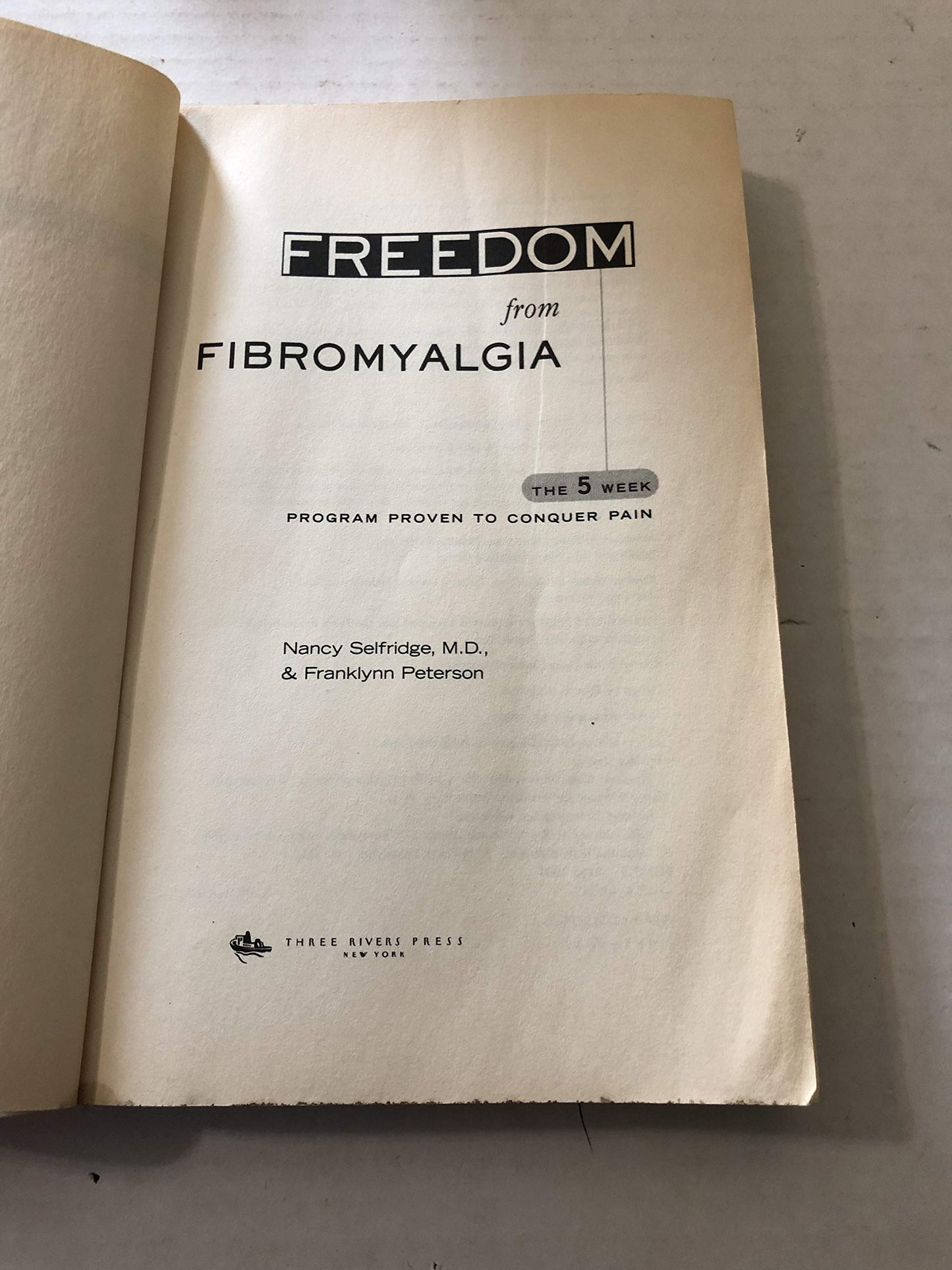 Freedom from Fibromyalgia : The 5-Week Program Proven to Con