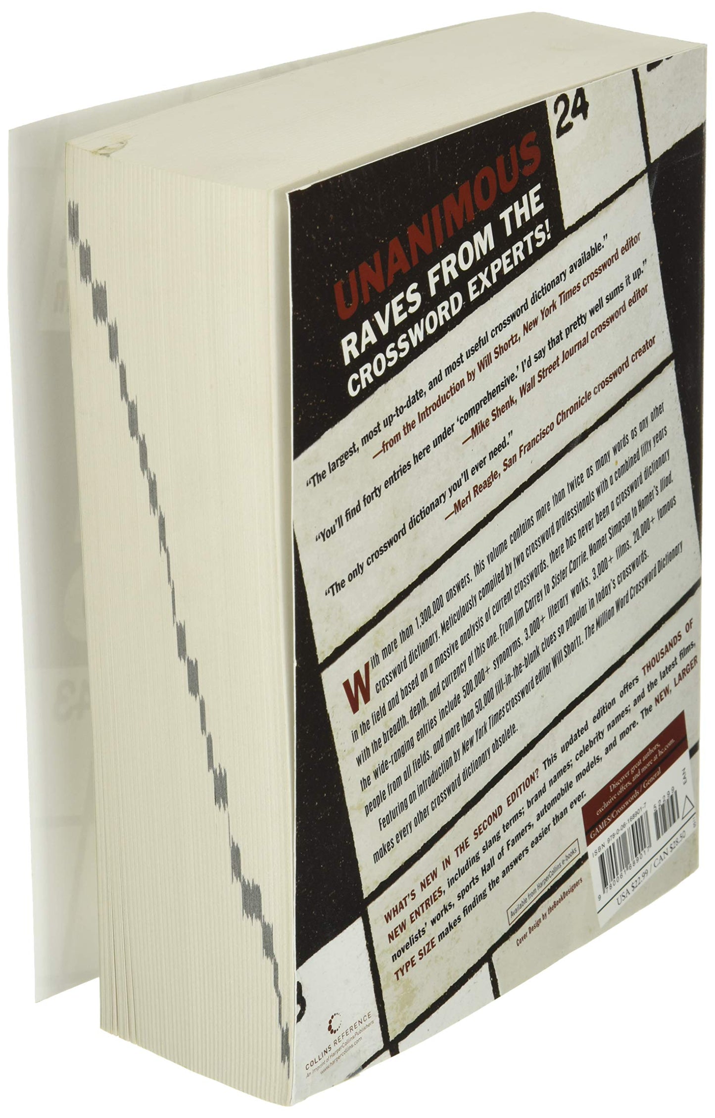 The Million Word Crossword Dictionary, 2nd Edition