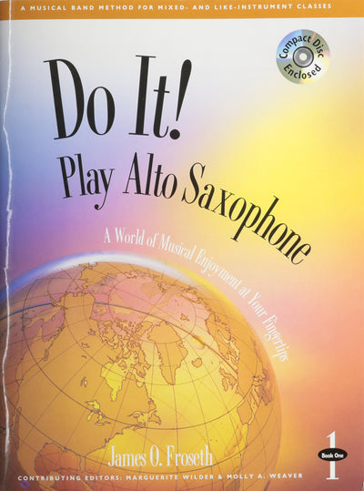 M464 - Do It! Play Alto Saxophone Book 1 - Book & CD