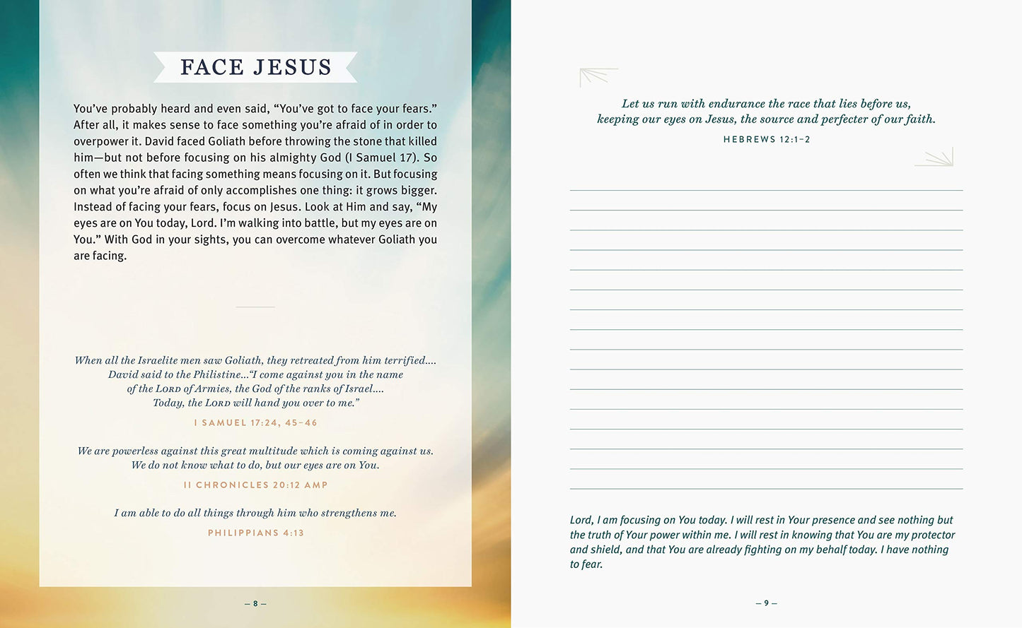 100 Days of Faith Over Fear: Devotional Journal