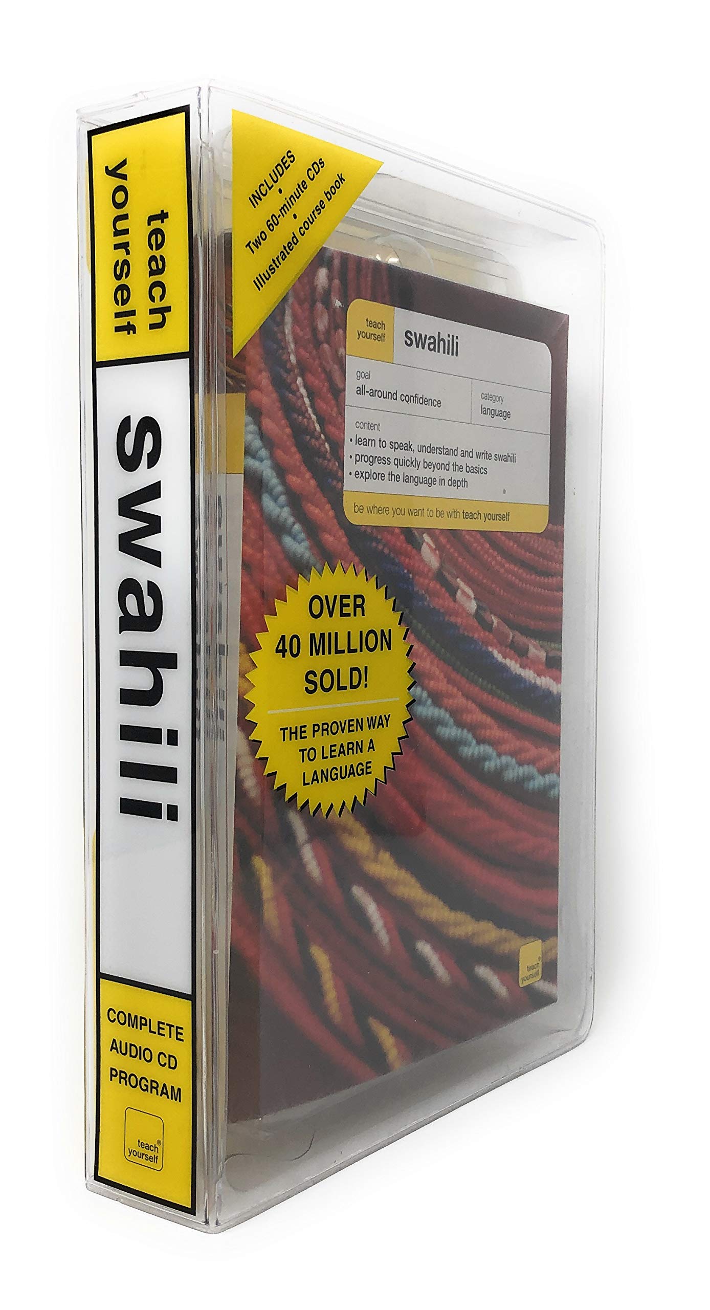 Teach Yourself Swahili Complete Course Package (Book + 2 CDs