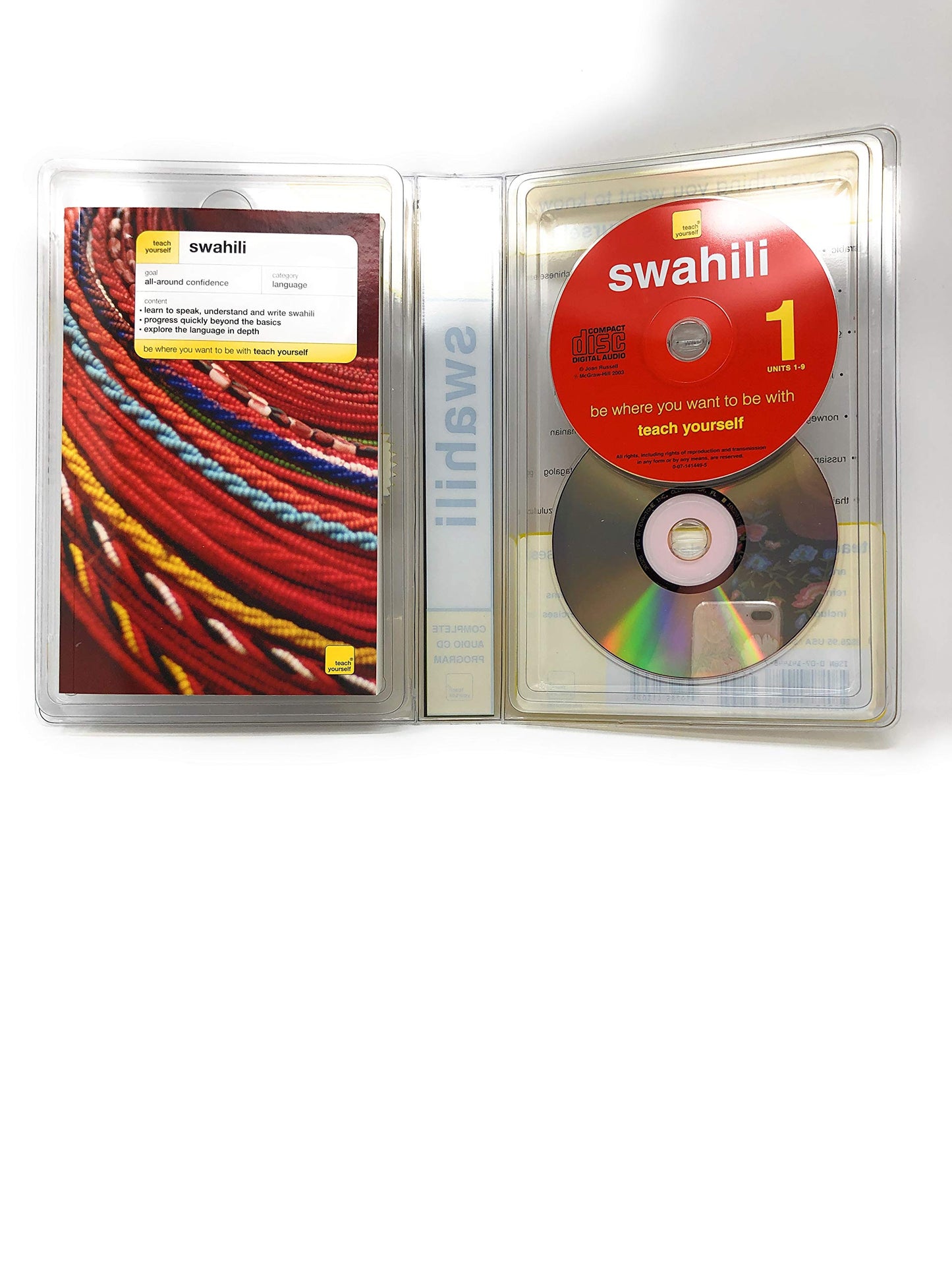 Teach Yourself Swahili Complete Course Package (Book + 2 CDs