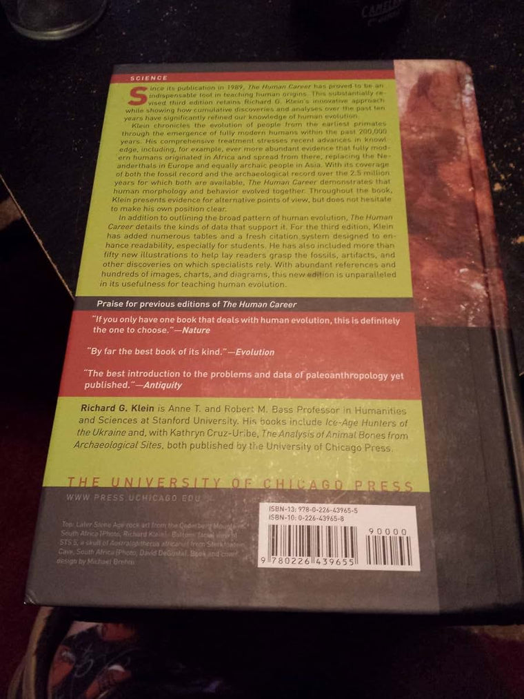 The Human Career: Human Biological and Cultural Origins, Thi