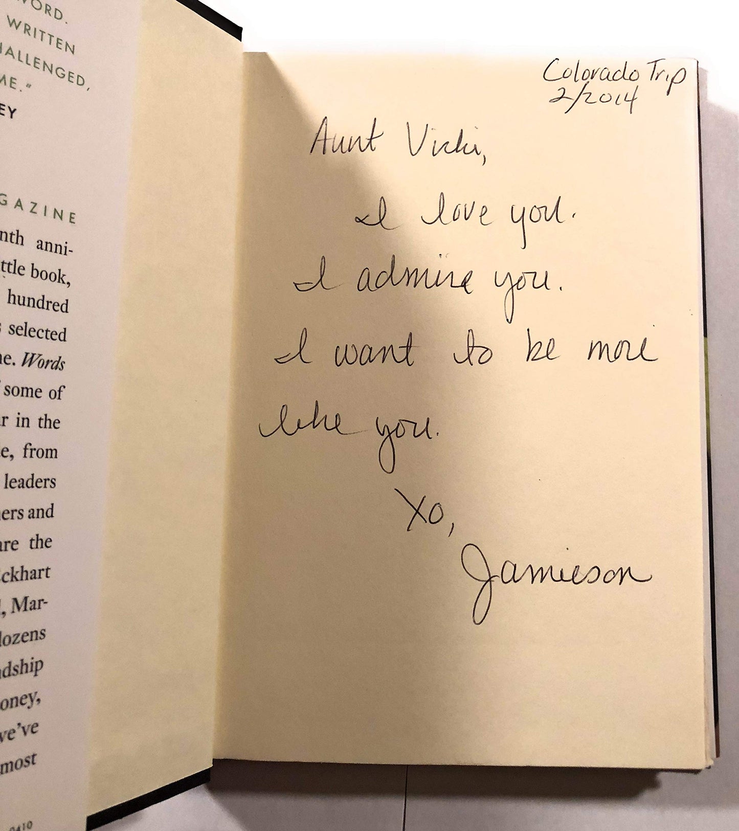 Words That Matter: A Little Book of Life Lessons