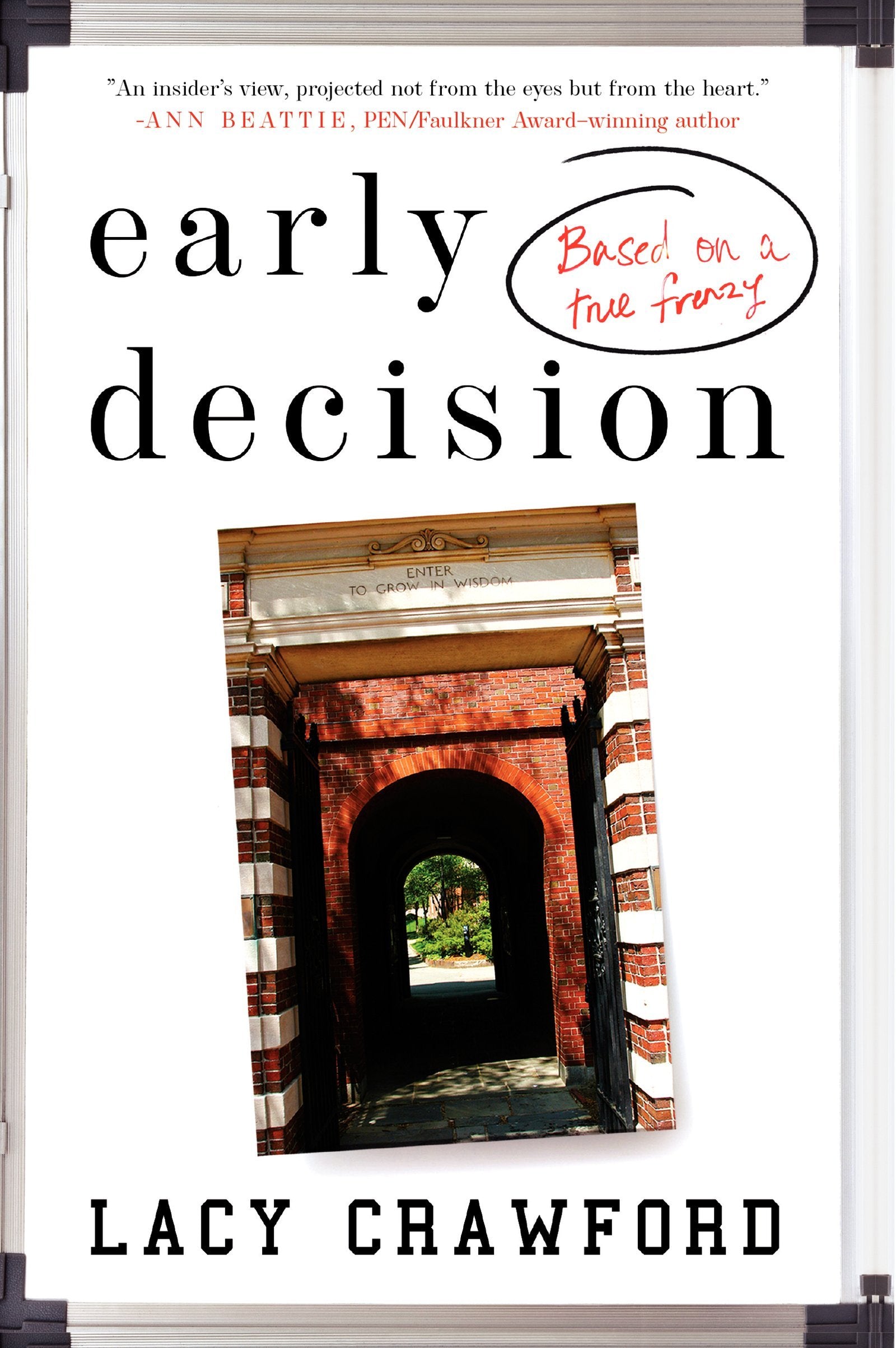 Early Decision: A Novel