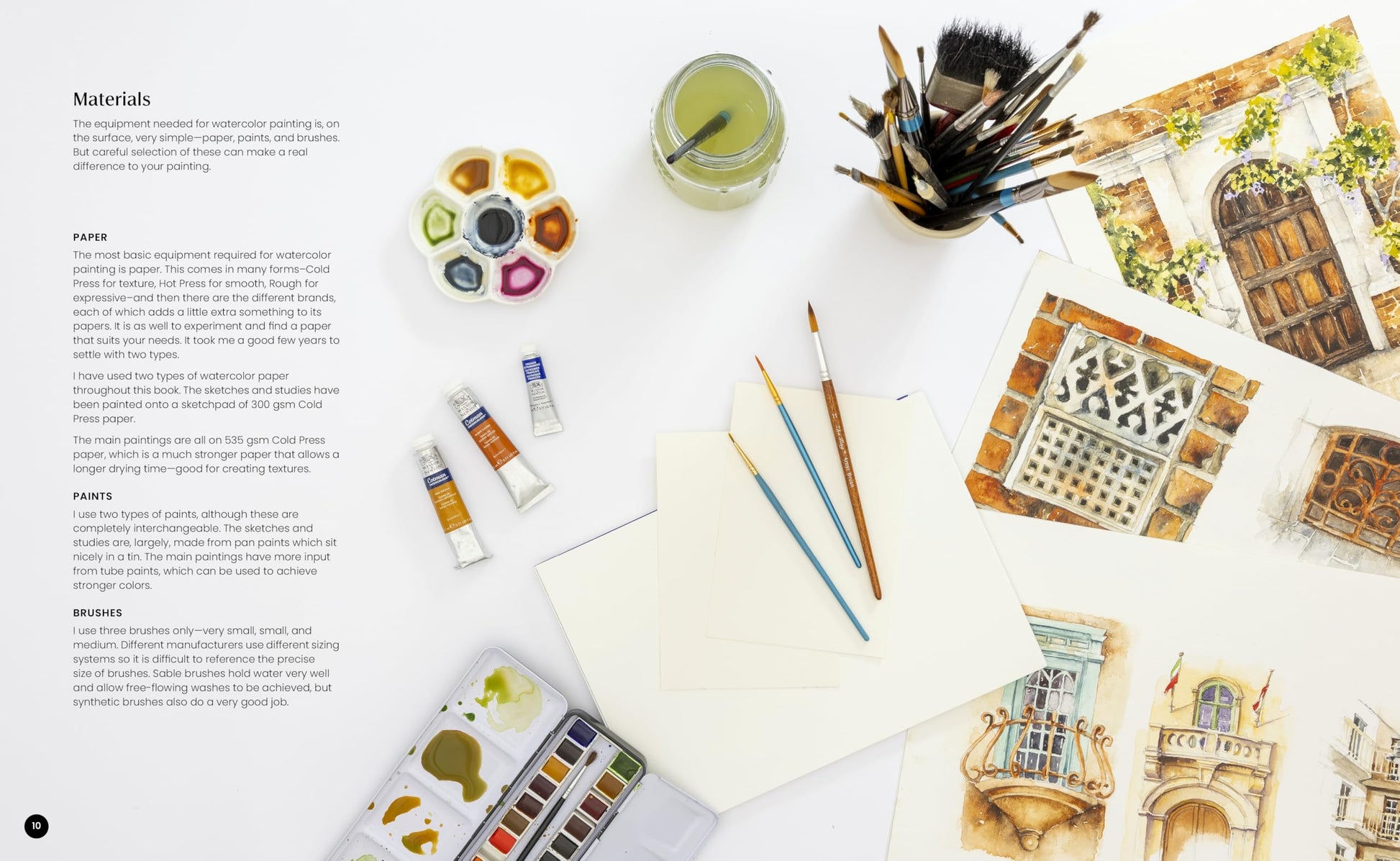 Watercolor Artist's Index of the Urban Landscape: A Field Trip of Features and How to Paint Them