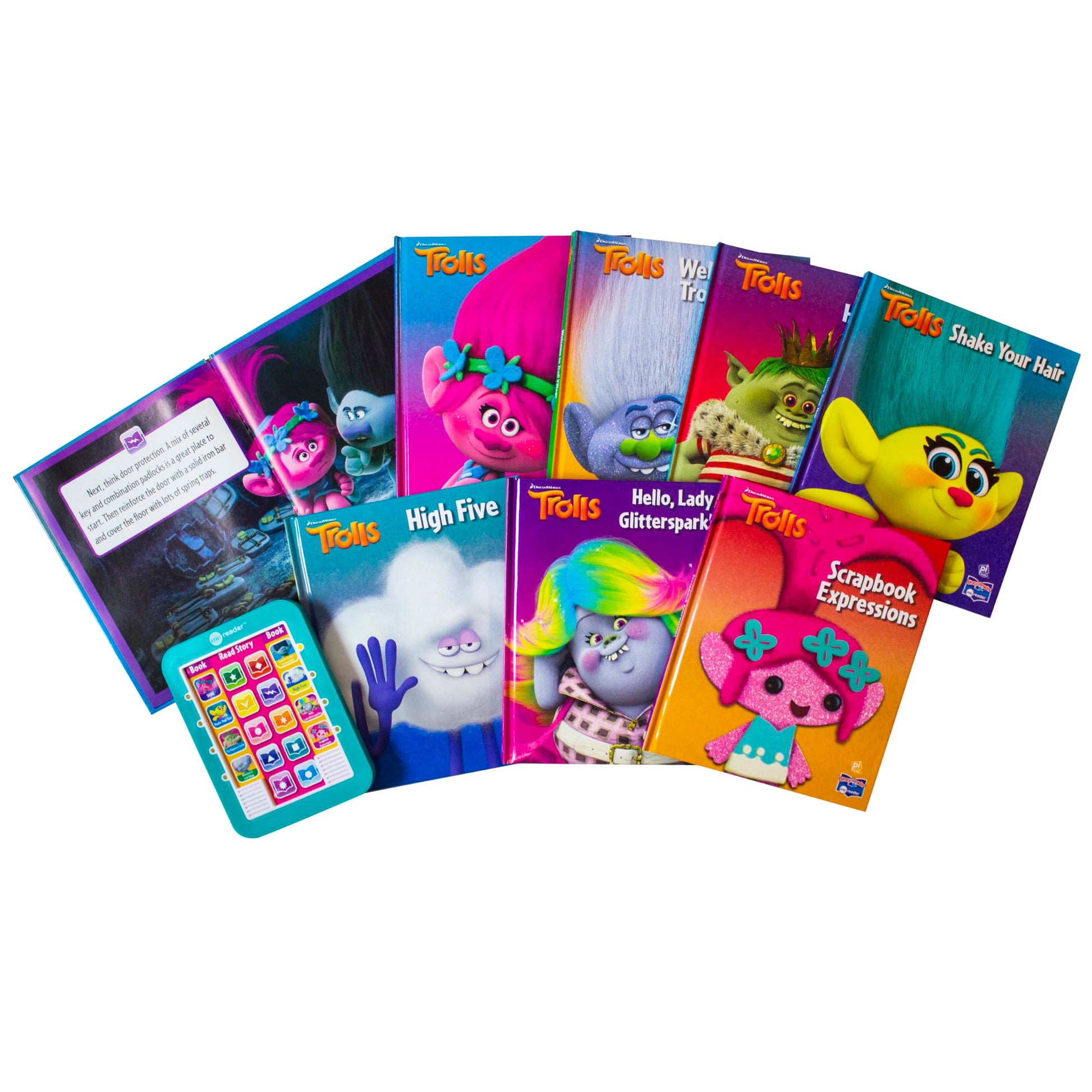 Dreamworks Trolls - Me Reader Electronic Reader 8 Book Library Box Set - PI Kids
