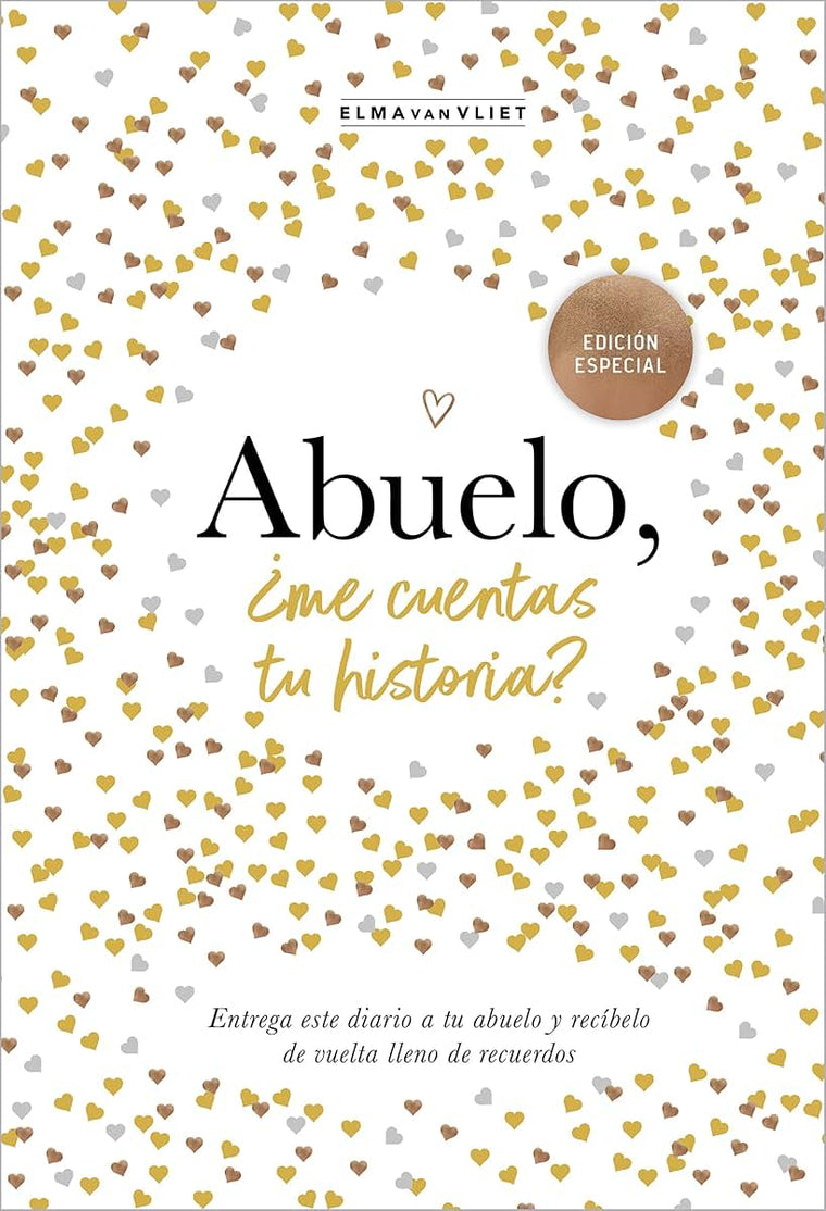 Abuelo, me cuentas tu historia? (EDICIÓN OFICIAL): Un libro personalizable que se convertirá en un magnífico recuerdo de familia. El regalo perfecto para los abuelos.