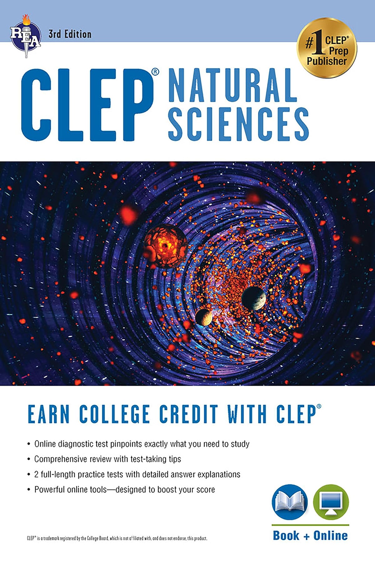 CLEP Natural Sciences Book + Online (CLEP Test Preparation)