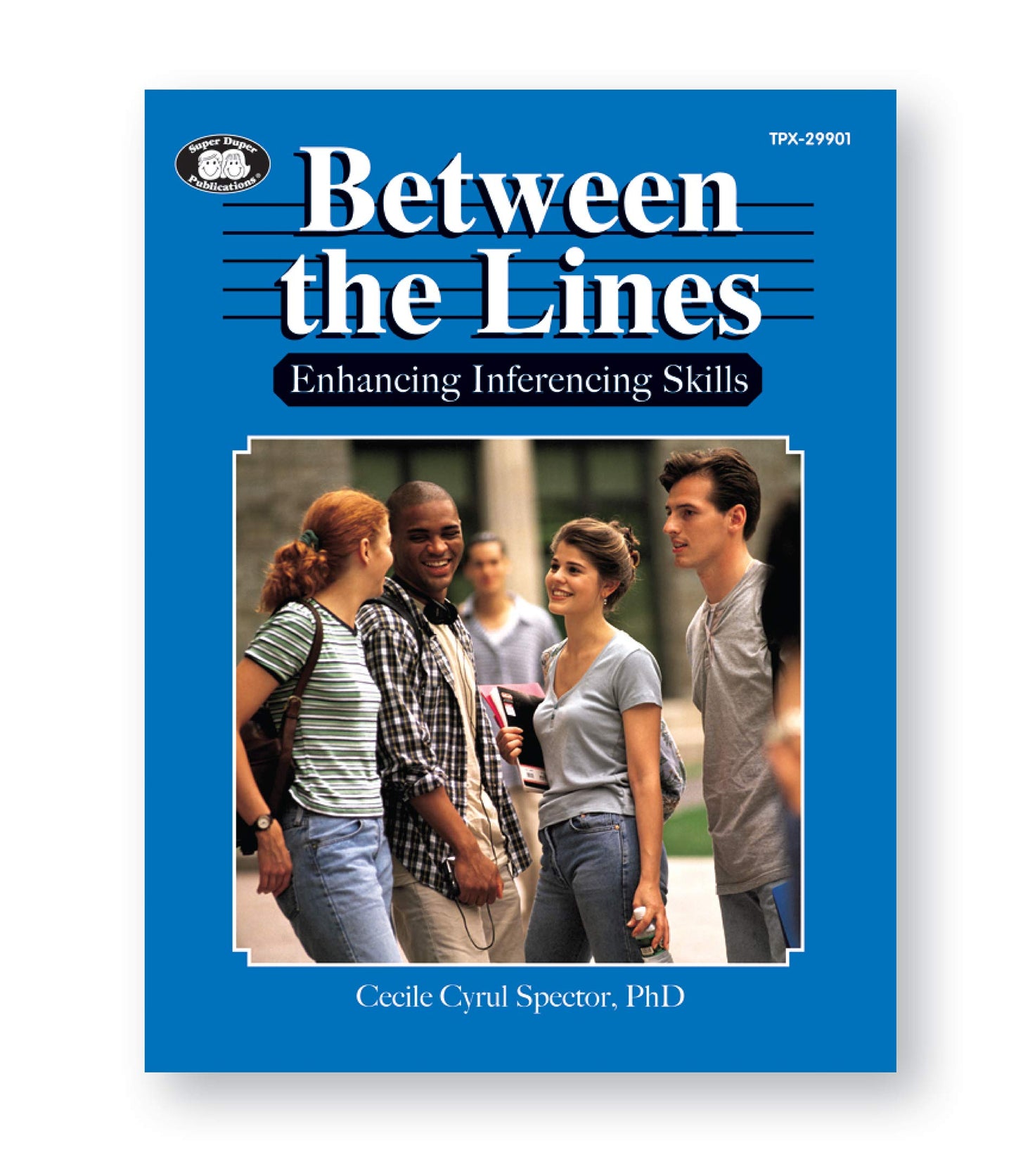 Super Duper Publications  Between the Lines Enhancing Inferencing Skills Book  Educational Learning Resource for Children