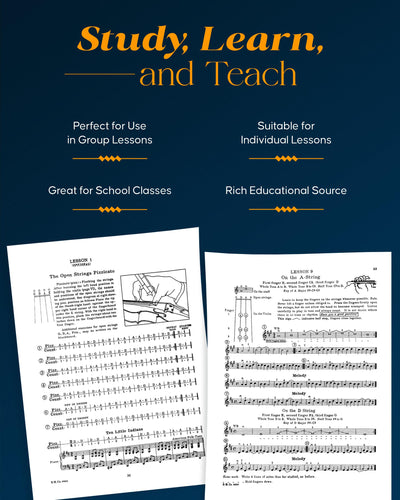 A Tune a Day - Violin: Book 1 - Violin Music Book with Lessons, Illustrations, Explanations, and More - Easy-to-Read Violin Book for Beginners