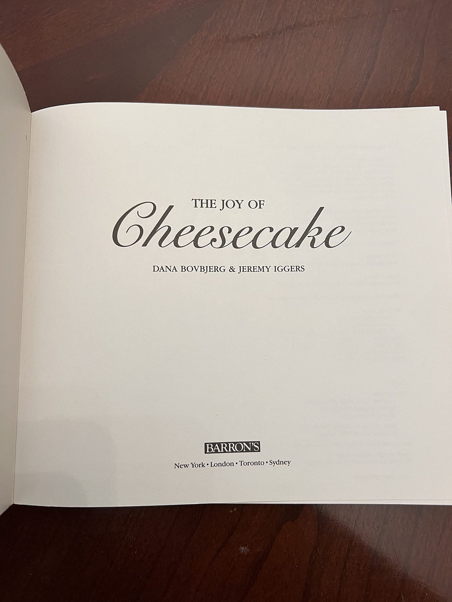 The Joy of Cheesecake
