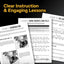 Hal Leonard Drumset Method Complete Edition  Step-by-Step Drum Lessons for Beginners  Includes Books 1 and 2 with Video and Audio  Drum Instruction Book for Students, Teachers, and Self-Learners