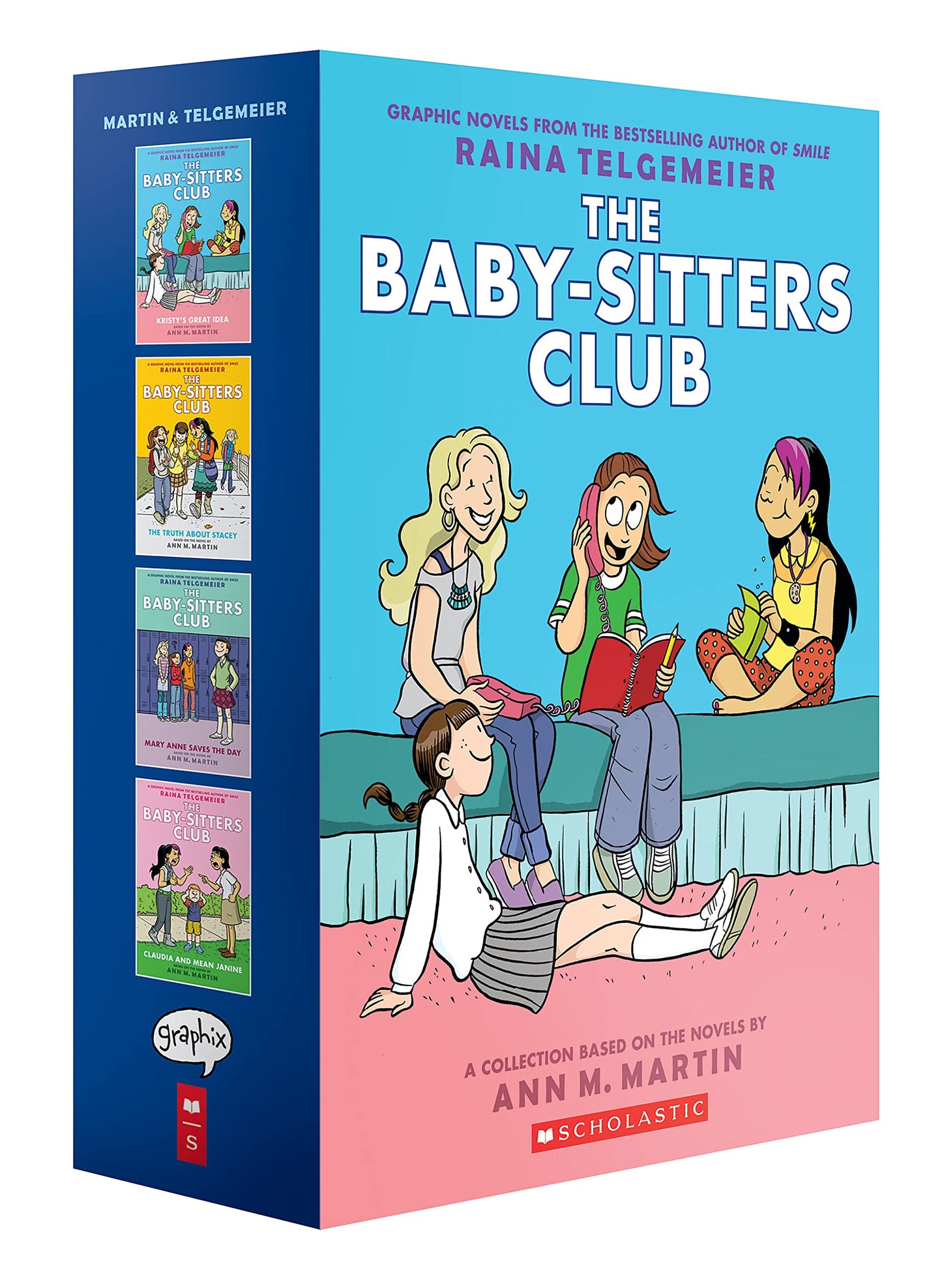 The Baby-sitters Club #1-4 Graphic Novel Box Set