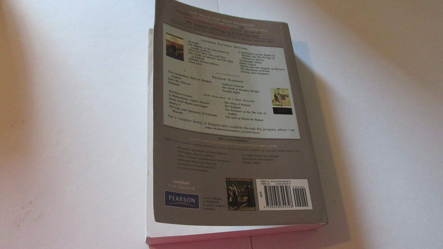 Longman Anthology of British Literature, The: The Early Modern Period, Volume 1B