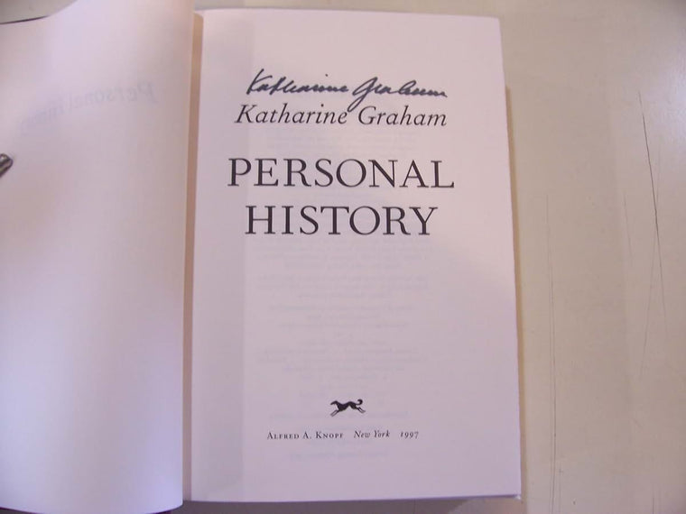 Personal History by Graham, Katharine