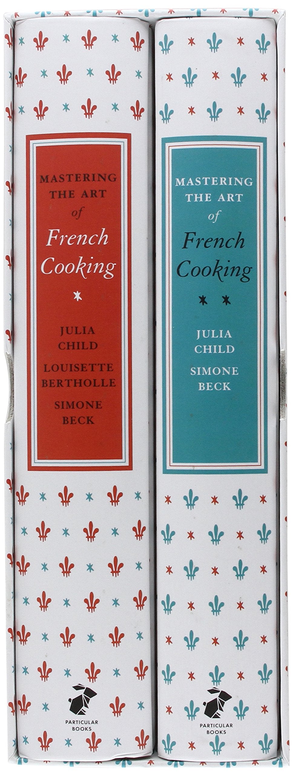 Mastering the Art of French Cooking Volumes 1 & 2.