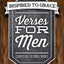 Verses For Men: Inspired To Grace: Christian Coloring Books