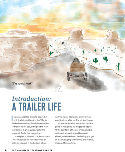 The Handmade Teardrop Trailer: Design & Build a Classic Tiny Camper from Scratch
