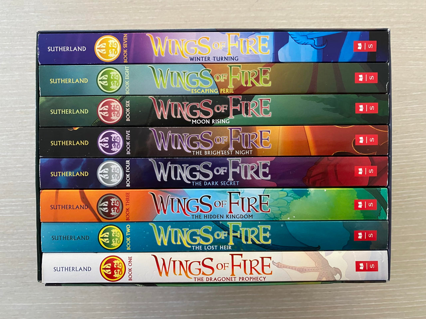 Wings of Fire Boxed Set, Books 1-8 The First Eight