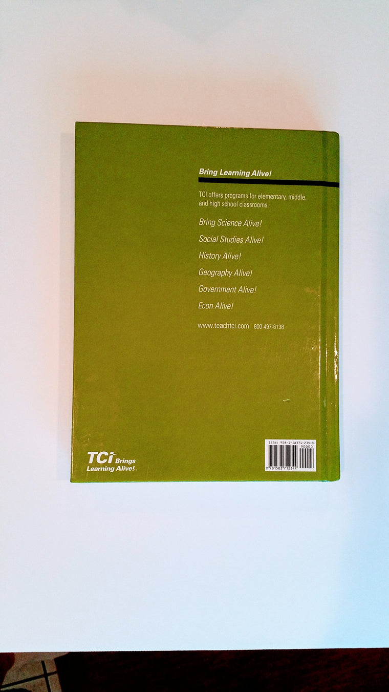History Alive! the Medieval World and Beyond — back cover