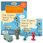Hidden Pigeon Company Mo Willems Tattle Tales - Activity Books for kids, 12-page storybook, 4 figurines