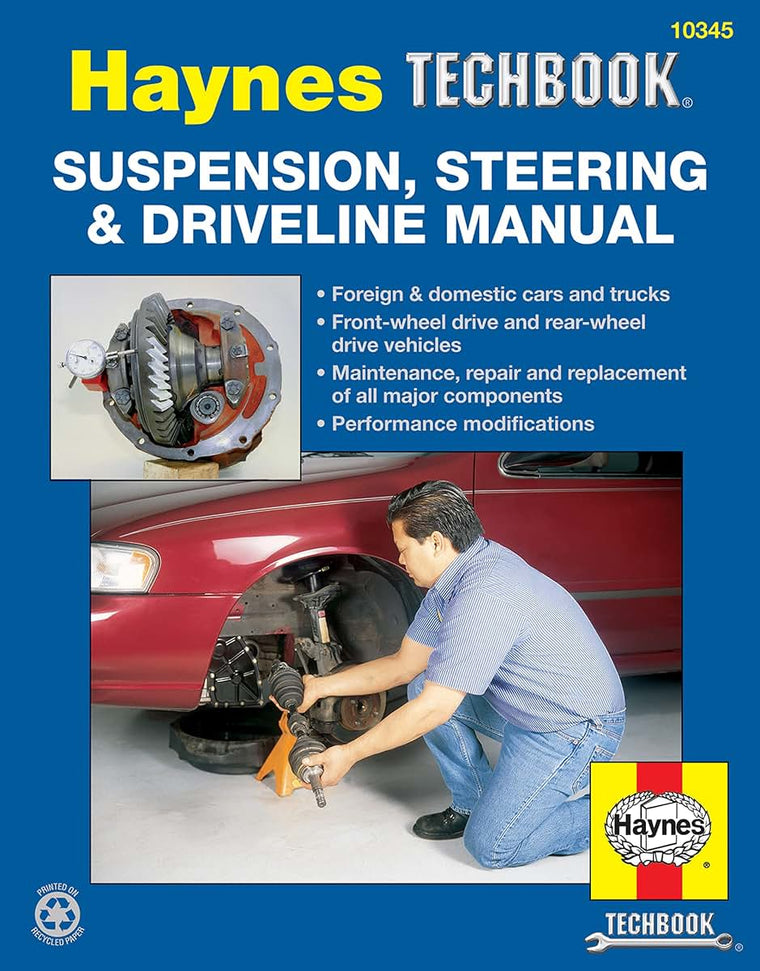 Suspension, Steering & Driveline Haynes Techbook (USA) (Paperback)
