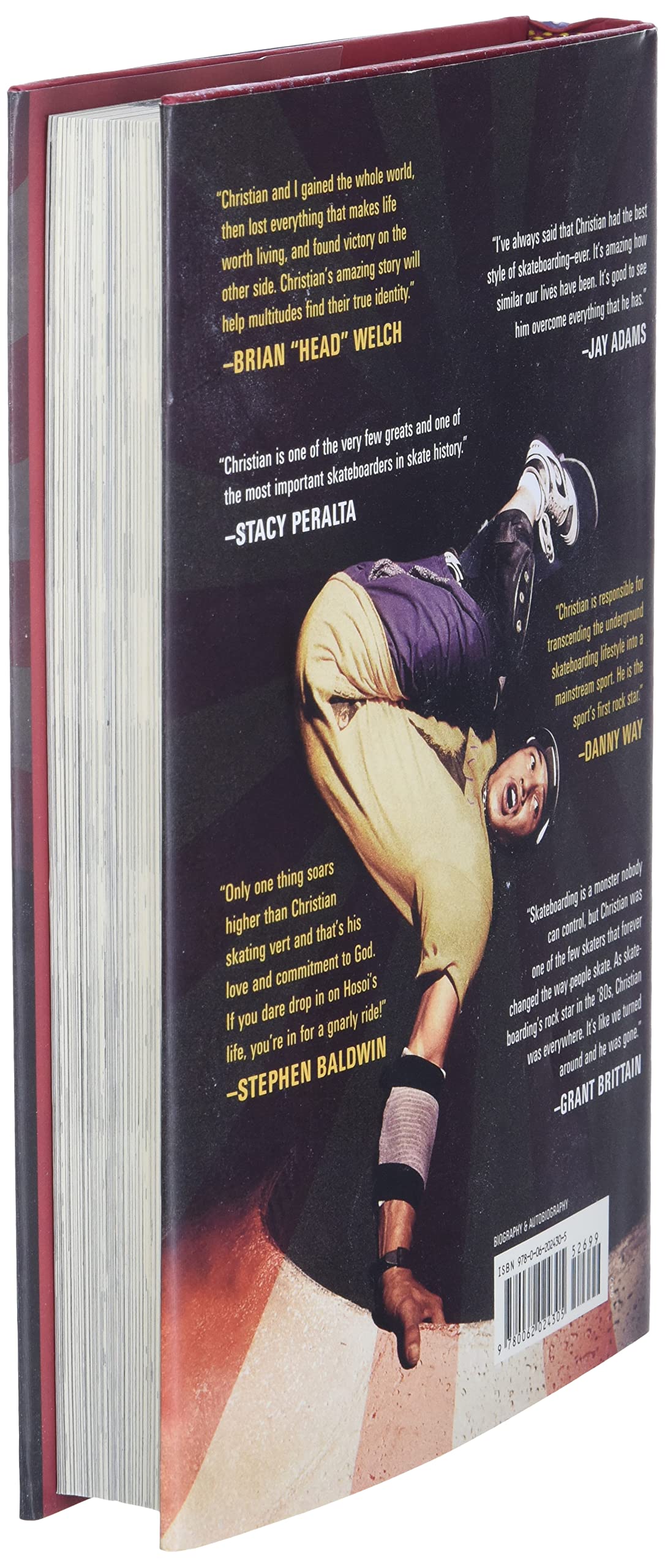 Hosoi: My Life as a Skateboarder Junkie Inmate Pastor by Chr