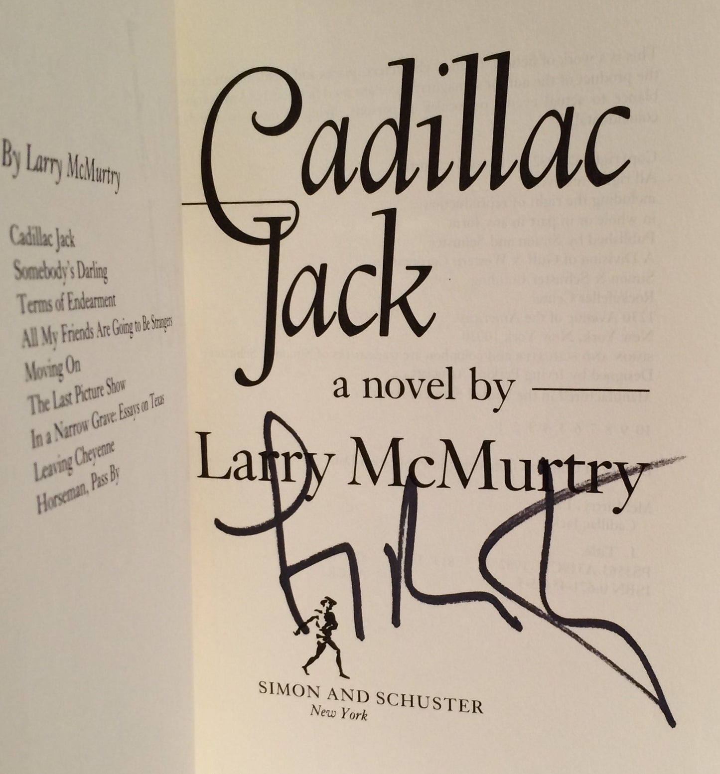 Cadillac Jack by Larry McMurtry