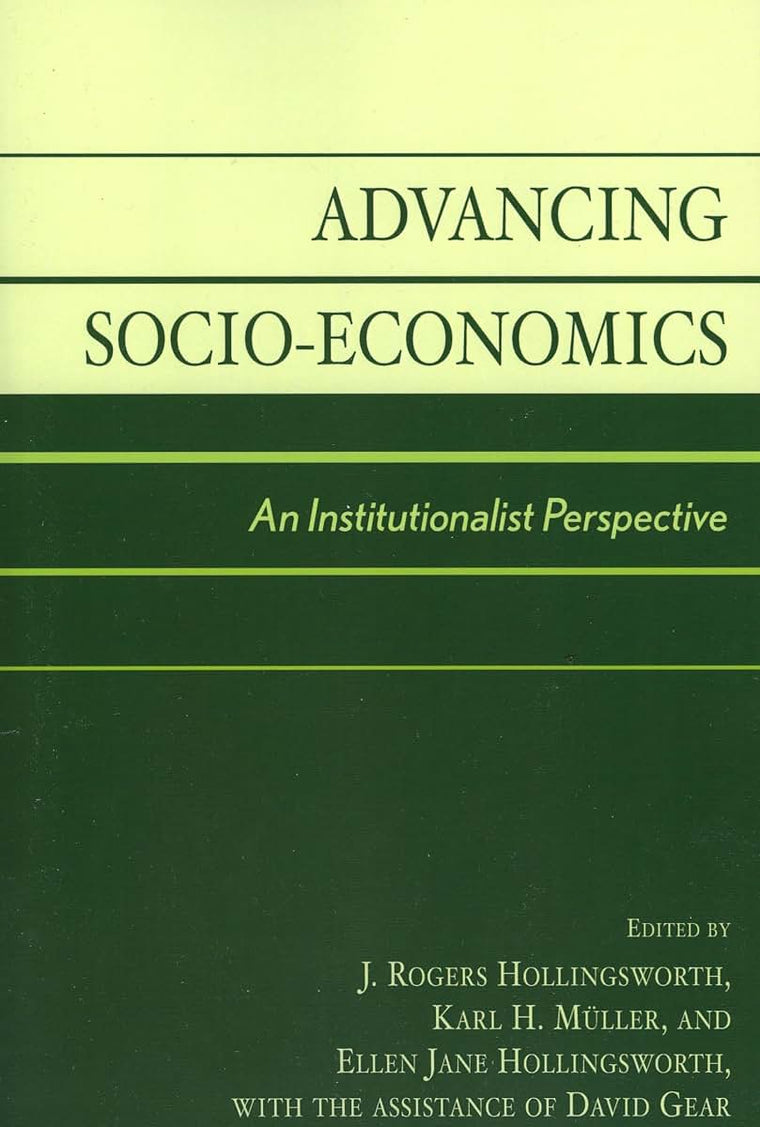 Advancing Socio-Economics