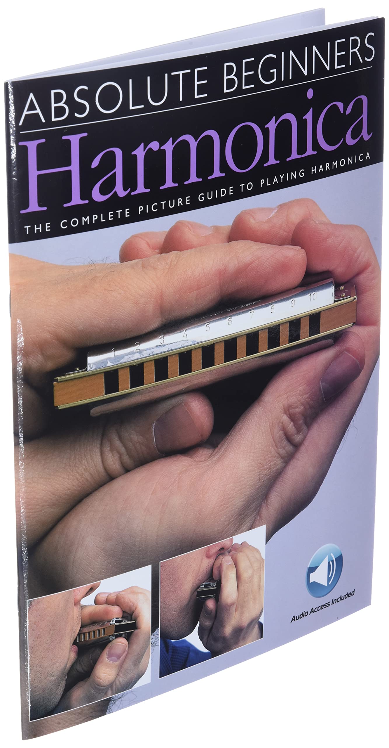 Absolute Beginners - Harmonica Sheet Music Songbook  Learn to Play Harmonica for Beginners  Book with Online Audio  Step-by-Step Lessons and Backing Tracks  Hal Leonard