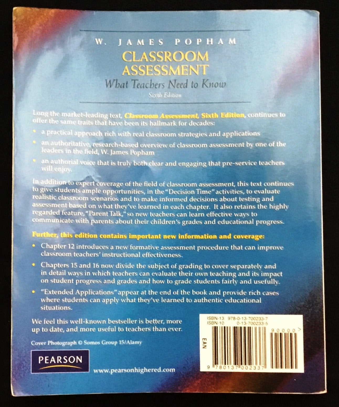 Classroom Assessment: What Teachers Need to Know