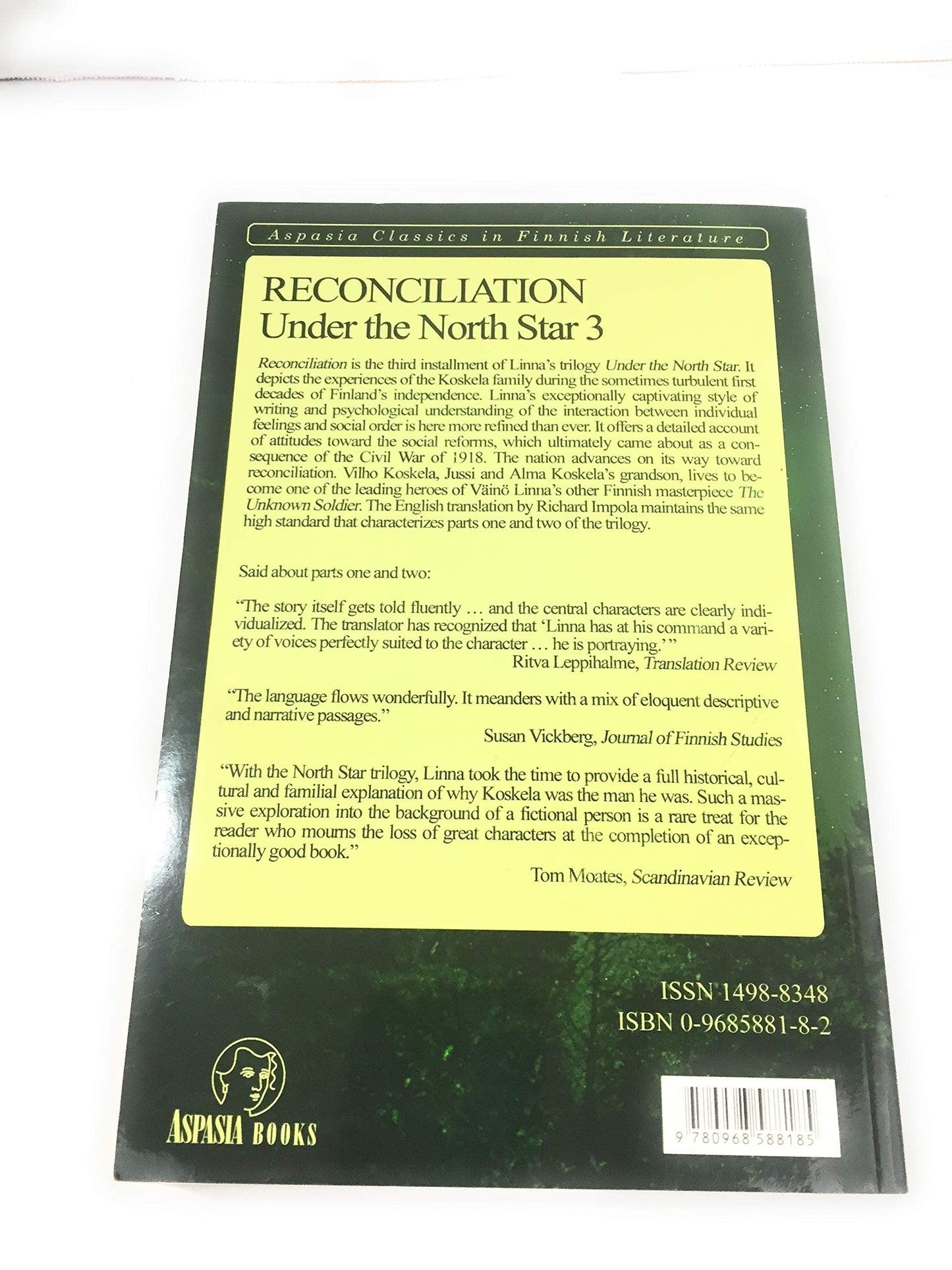 Reconciliation: Under the North Star 3 by Linna, V