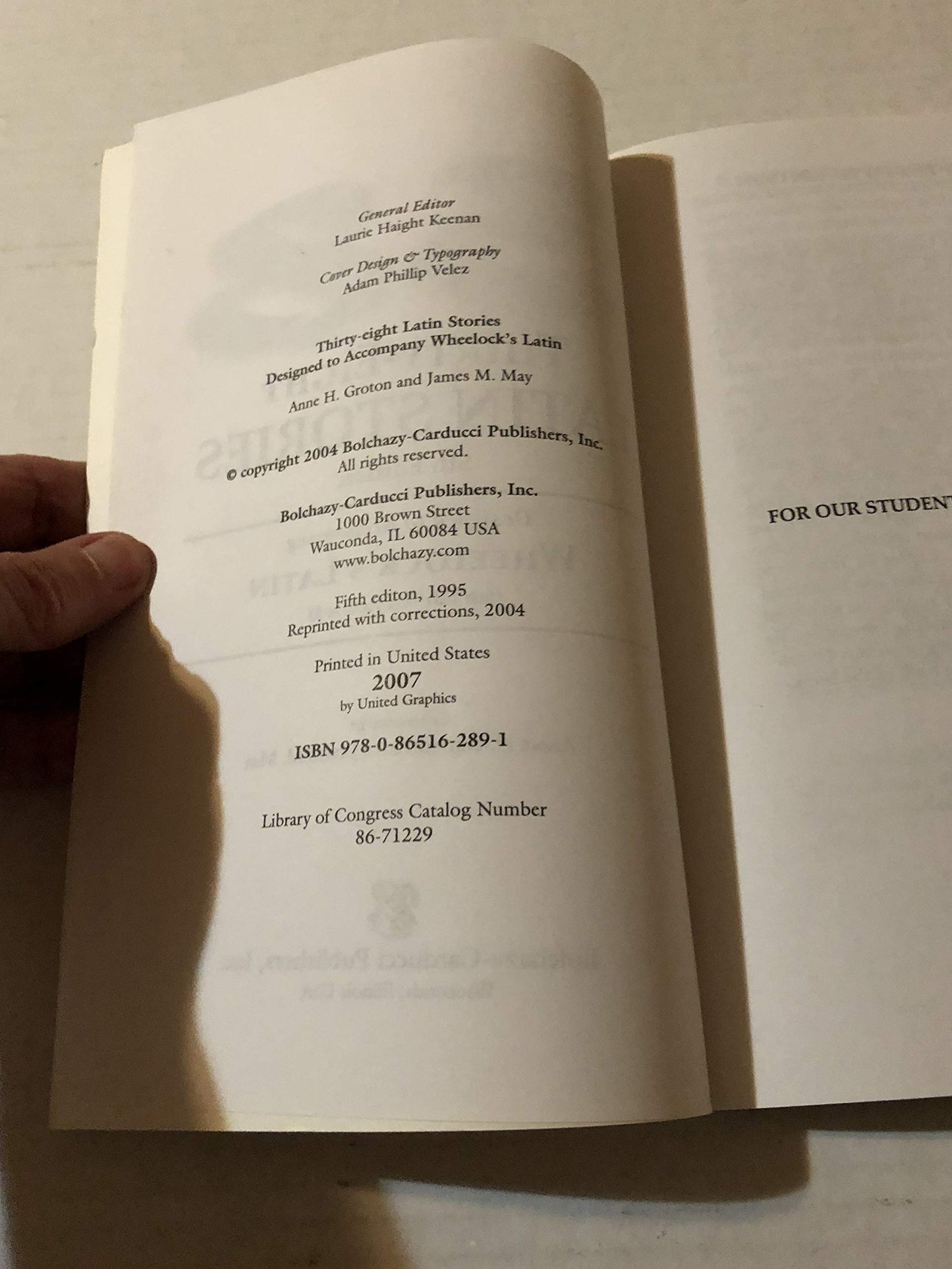 Thirty-Eight Latin Stories Designed to Accompany Wheelock's Latin (Latin Edition)
