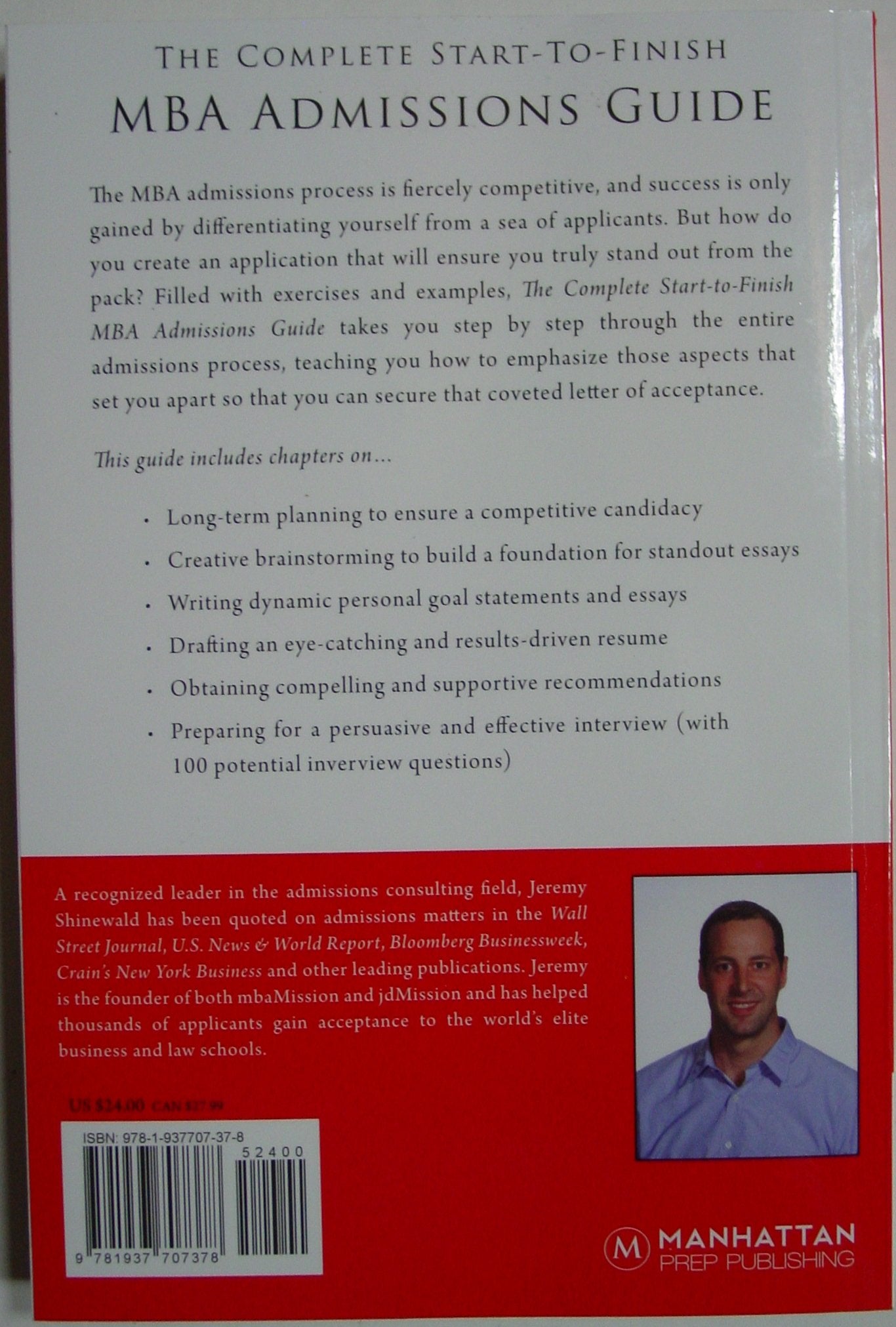 Complete Start-to-Finish MBA Admissions Guide