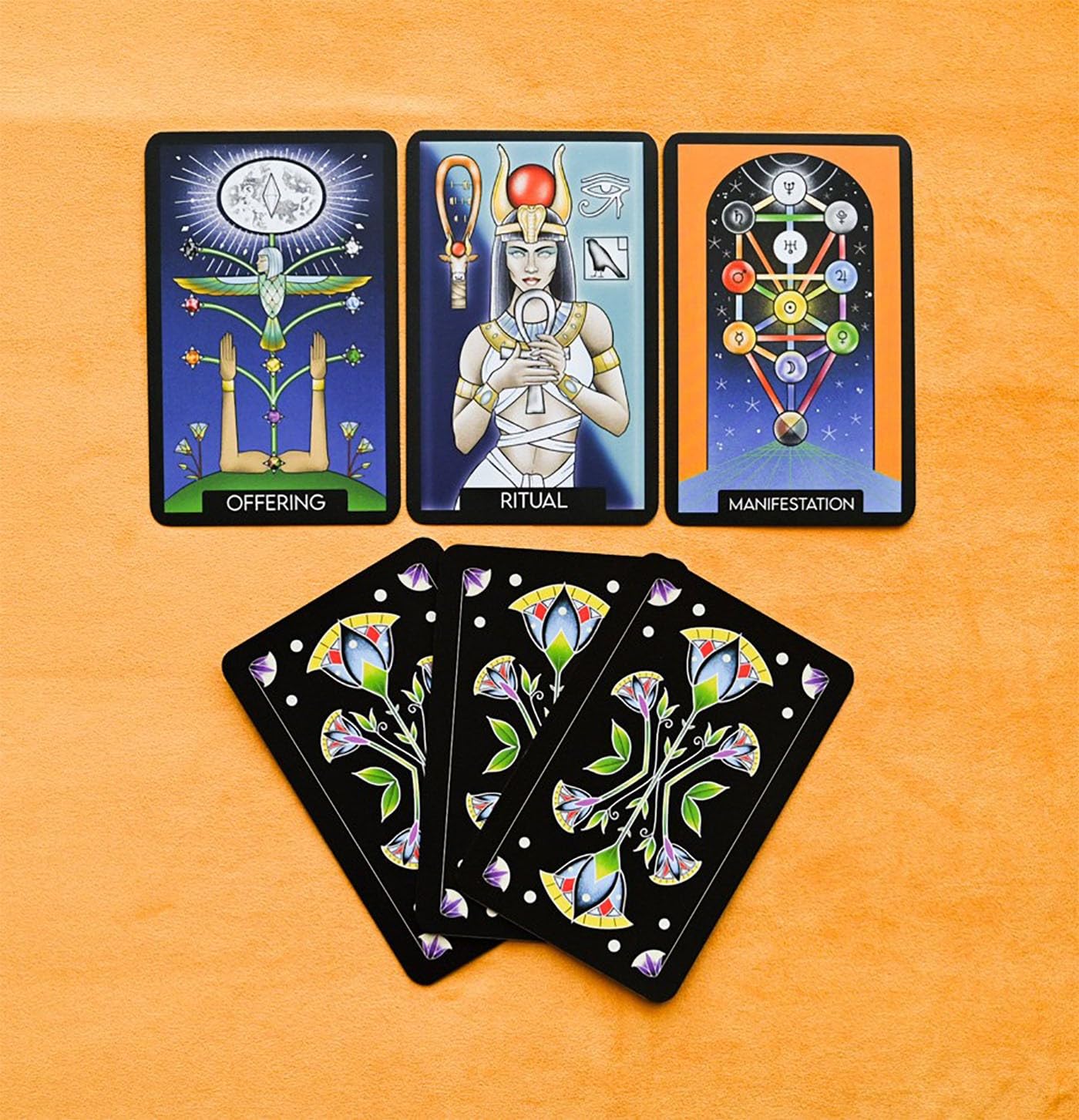 Initiates Oracle: Occult Hermetic- and Egyptian-Inspired Rituals for Profound Transformation (40 Full-Color Cards and 128-Page Guidebook)