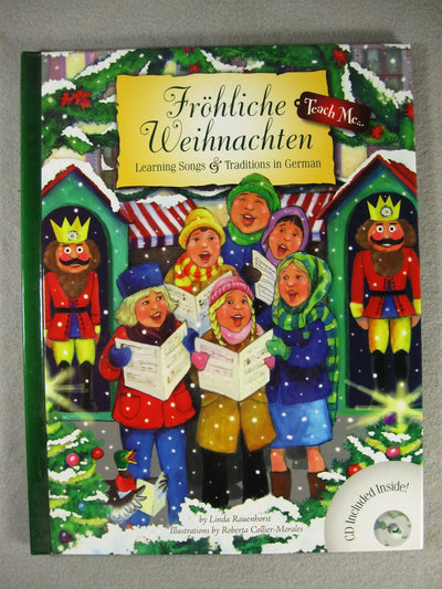 Frohliche Weihnachten: Learning Songs & Traditions in German Book & Audio CD (Teach Me) (Teach Me Series) (German and English Edition)