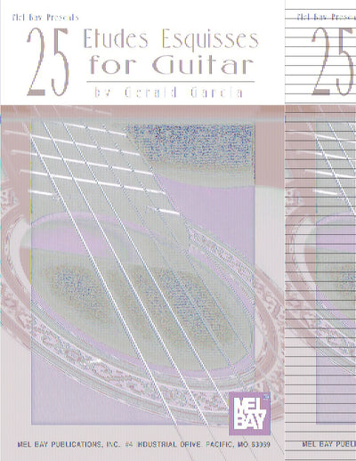 25 Etudes Esquisses for Guitar (Editiones Classicae)