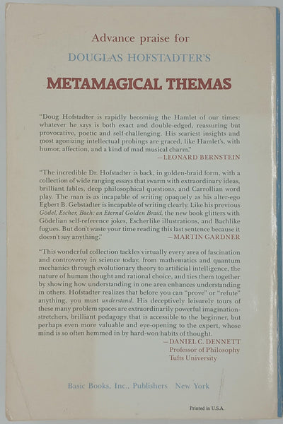 Metamagical Themas by Douglas R. Hofstadter