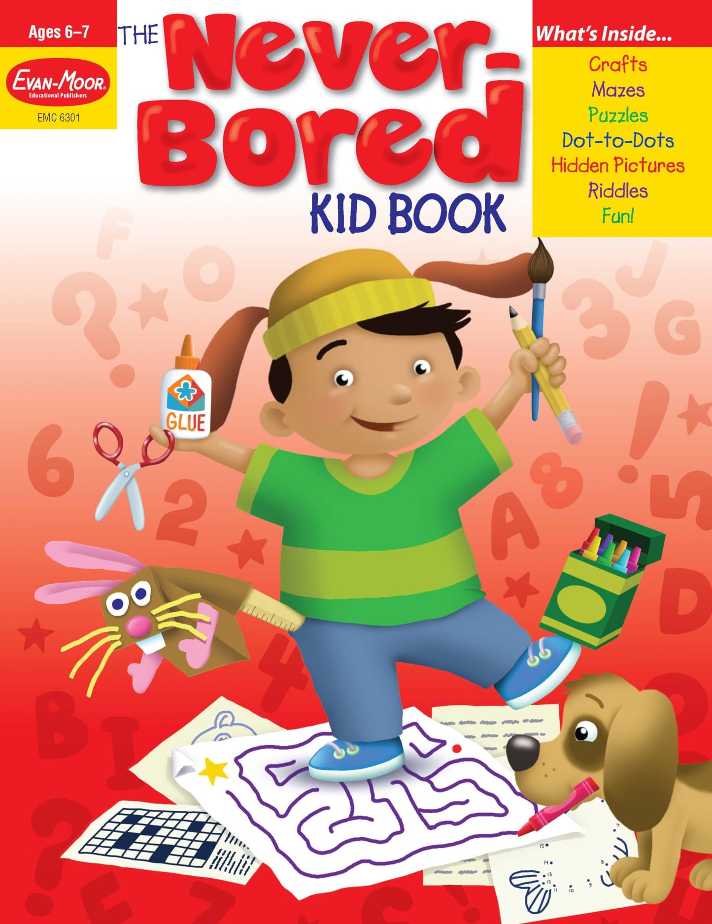The Never-Bored Kid Book, Ages 6-7