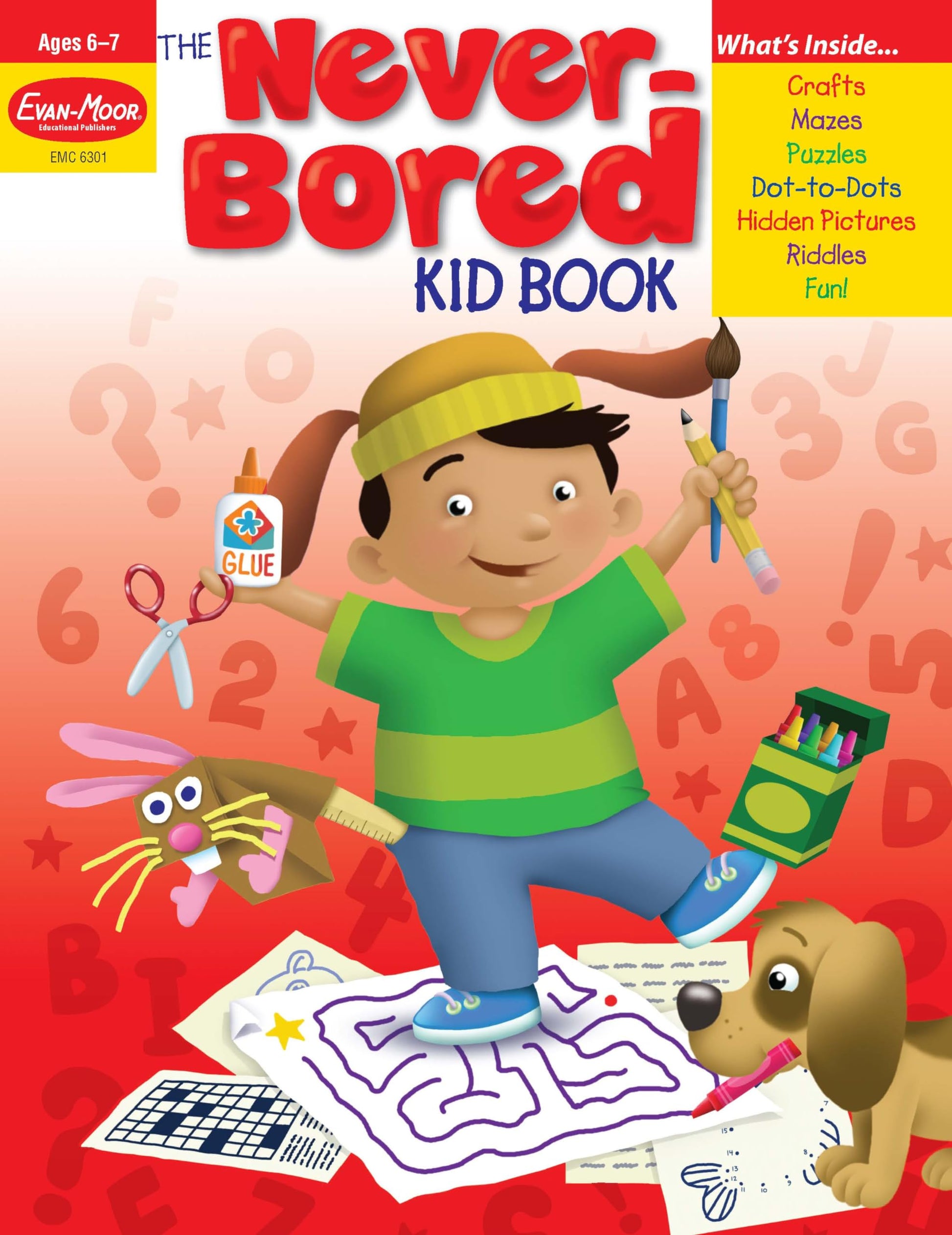 The Never-Bored Kid Book, Ages 6-7